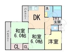 ジーライズ東灘深江の間取り画像