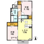 棒屋第2半田ハイツの間取り画像