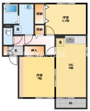 ベルマーレ巽の間取り画像