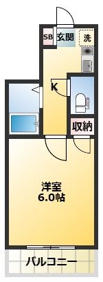 ドミール板橋本町の間取り画像