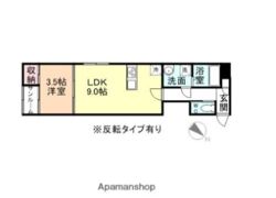 White Square（綾田町）の間取り画像