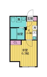 フローライト北千住の間取り画像