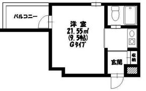 アルファ清心町Ⅱの間取り画像