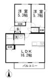 ベルグラース新保壱番館の間取り画像