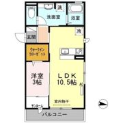 エルマーナ A棟の間取り画像