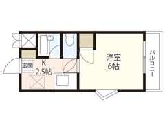 ジュネス大町の間取り画像