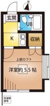 タウンコート櫛引の間取り画像
