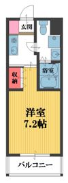 P’sプレイス東仲町の間取り画像