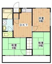 エルミタージュⅡの間取り画像