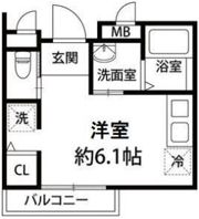 ユーハイツ住吉の間取り画像