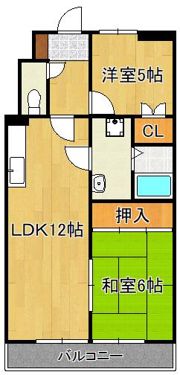 WAVE高見の間取り画像