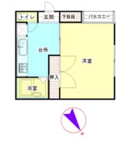 スターハイム十条の間取り画像