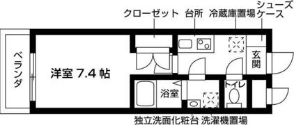 ヌーベルポルト本山の間取り画像