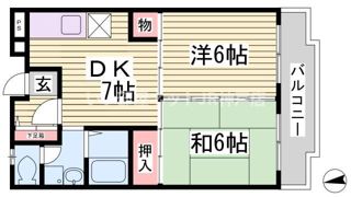 近畿荘の間取り画像