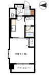 ヒルズK2の間取り画像