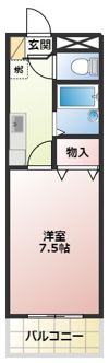 カーサ・ディ・ソーレの間取り画像