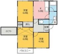 ファンタジアABの間取り画像