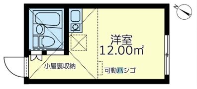 ユナイト藤棚エミール・フランソワの間取り画像