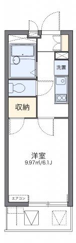 レオパレスシリウスの間取り画像