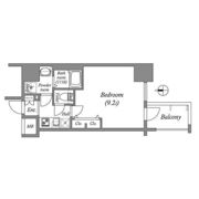 メインステージ心斎橋EASTの間取り画像