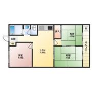 ハイツ上野台A棟の間取り画像