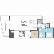 セレニテ堺筋本町プリエの間取り画像