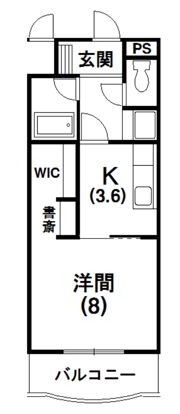 あぷと長坂の間取り画像