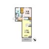 D-ROOM隈府 A棟の間取り画像