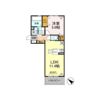 D-ROOM隈府 A棟の間取り画像
