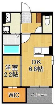 BRAVE BASE陣原の間取り画像
