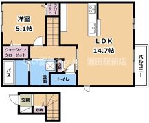 サイドヴェルデ栗東の間取り画像