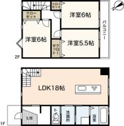 カシータ地御前 B棟の間取り画像