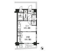 BAY・WESTの間取り画像