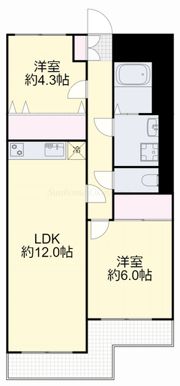 リエゾン原の間取り画像
