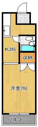 クライムハイツ寿山の間取り画像