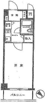 ピュアシティ横浜の間取り画像