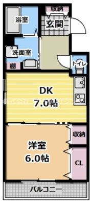 CITY SPIRE鶴見の間取り画像