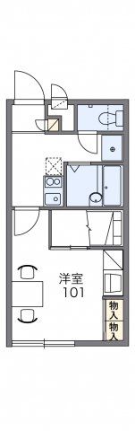 レオパレスサンセール丸山台Ⅱの間取り画像