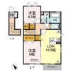 D-ROOMMの間取り画像