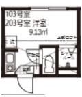カハラ西小岩の間取り画像