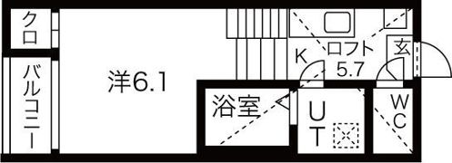 アジュール鶴舞の間取り画像