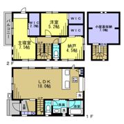 前原西3丁目戸建 B棟の間取り画像