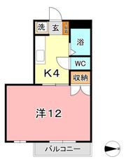 クリスタルハイツの間取り画像