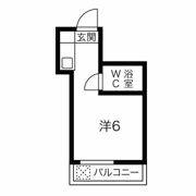 シャトー京橋の間取り画像
