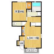 朝日ヴィラ本郷B棟の間取り画像