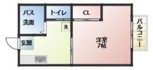 ポエム6の間取り画像
