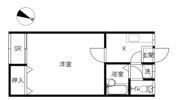 ベルハイムⅥの間取り画像