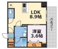 ブエナビスタ難波サウスタワーの間取り画像