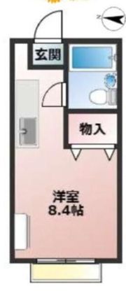 コーポ四季の間取り画像