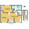 クレストール福泊B棟の間取り画像